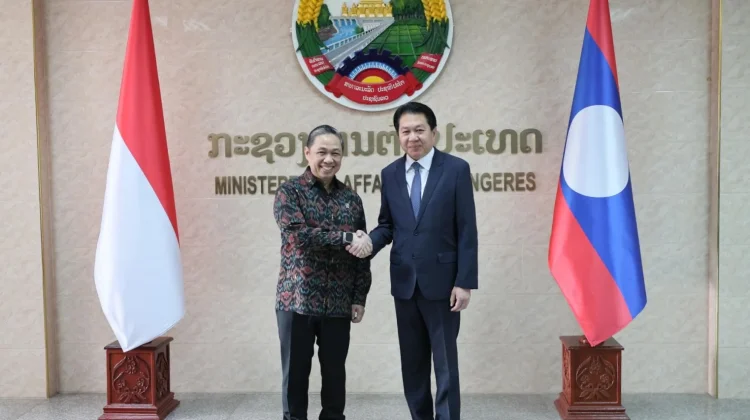 Wamenlu RI Kunjungi Laos, Bahas Penguatan Hubungan Bilateral