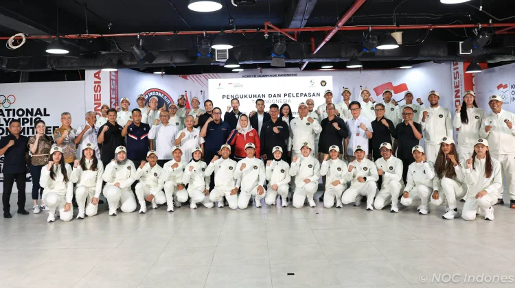 NOC Indonesia Lepas Tim ke Asian Beach Games Sanya 2026