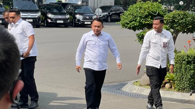 Penasihat Presiden Bidang Pertahanan Sambangi Kompleks Istana Kepresidenan