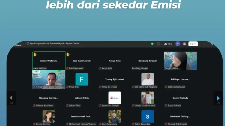 Founder CQRS: Karbon Bukan Satu-satunya Indikator dalam Keberlanjutan