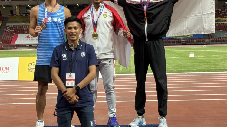 Tim Atletik Indonesia Mendominasi 86th Singapore Open Track & Field Championships