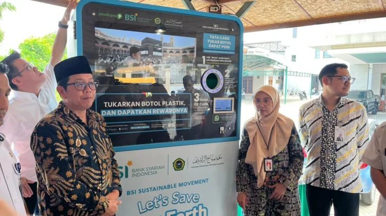 Pesantren Minhajurrosyidiin Terapkan RVM Pertama