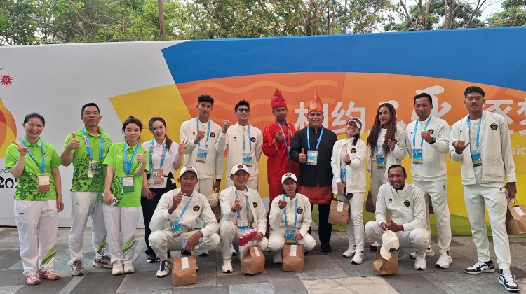 Identitas Nusantara Bersinar di Pembukaan Asian Beach Games Sanya 2026