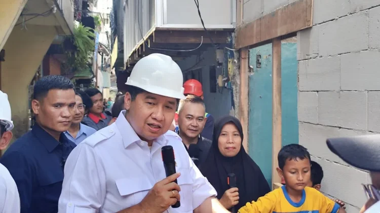 PKP Benahi 152 Rumah di Menteng Tenggulun, Target Rampung Juni 2026