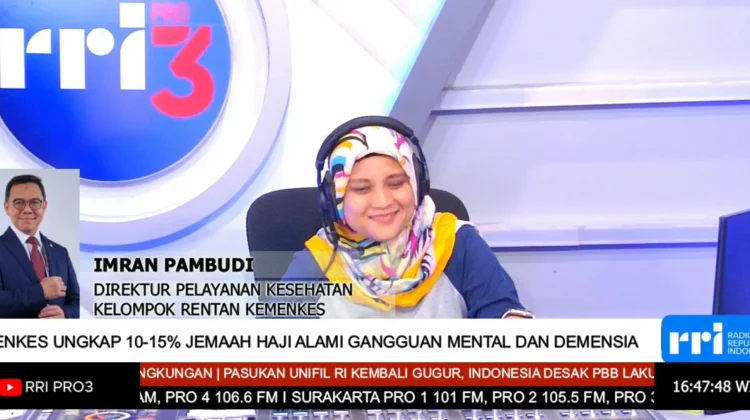Kemenkes: Sebanyak 30–40 Persen Jemaah Haji Alami Gangguan Tidur, Mayoritas Lansia