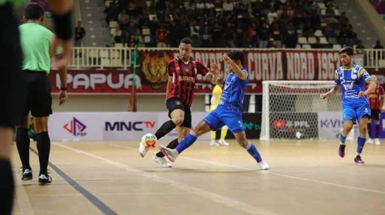 Black Steel dan Pangsuma Imbang 3-3 di Big Match PFL Jayapura Series