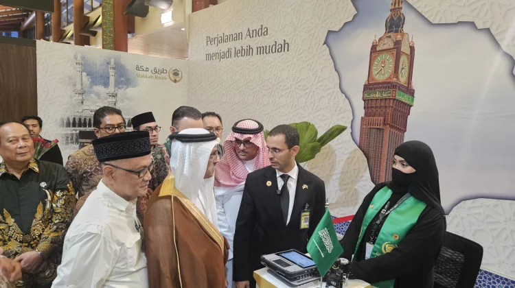 Menhaj dan Dubes Arab Saudi Tinjau Pelayanan Makkah Route di Bandara Soetta