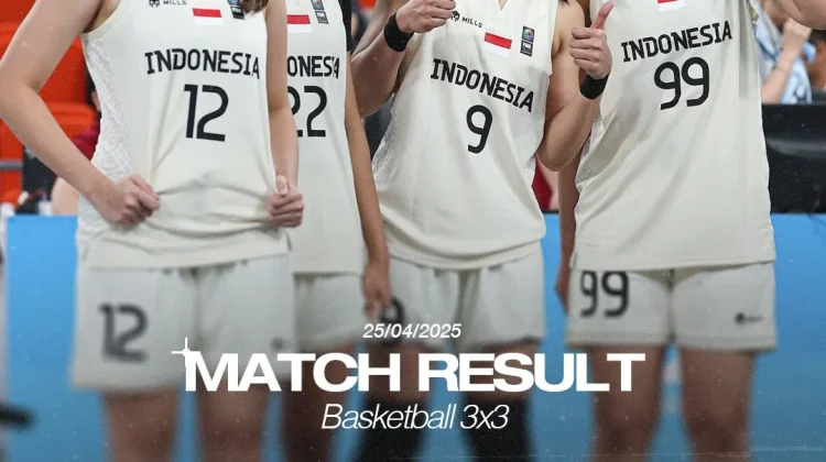 Tim Basket 3x3 Putri Jalani Laga Perdana di Asian Beach Games Sanya 2026