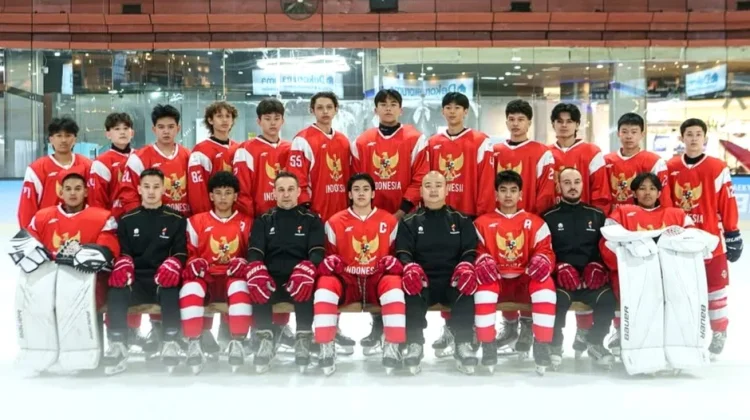 Timnas Hoki Es Indonesia Siap Berlaga di IIHF U18 Asia Cup