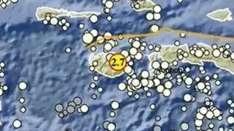 Gempa Magnitudo 2,7 Landa Barat Daya Buru, Maluku