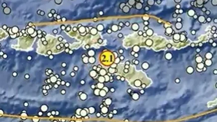 Gempa Magnitudo 2,1 Terjadi di Timur Laut Tambolaka, NTT