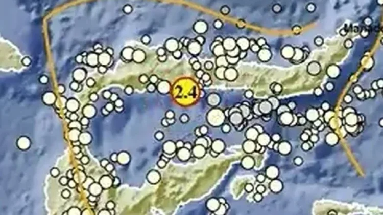 Gempa Magnitudo 2,4 Landa Barat Daya Pohuwato, Gorontalo