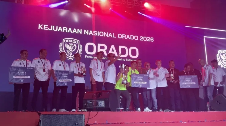 Tampil Dominan, Bangka Belitung B Juara Senior Kejurnas Turnamen ORADO 2026