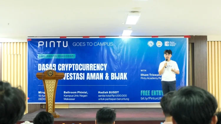 PINTU Gelar Edukasi Seputar Aset Kripto ke Mahasiswa UNM Makassar