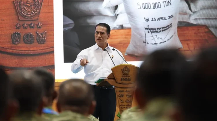 Mentan: Ketahanan Pangan Didukung Sinergi TNI