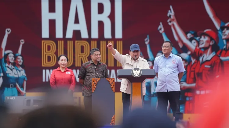 Presiden Prabowo Dijadwalkan Hadiri Peringatan Hari Buruh 1 Mei di Monas