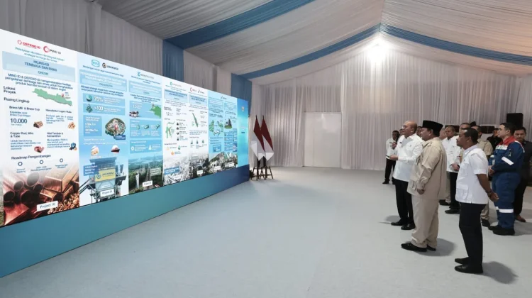Presiden Prabowo Letakkan Batu Pertama 13 Proyek Hilirisasi, Ini Daftarnya