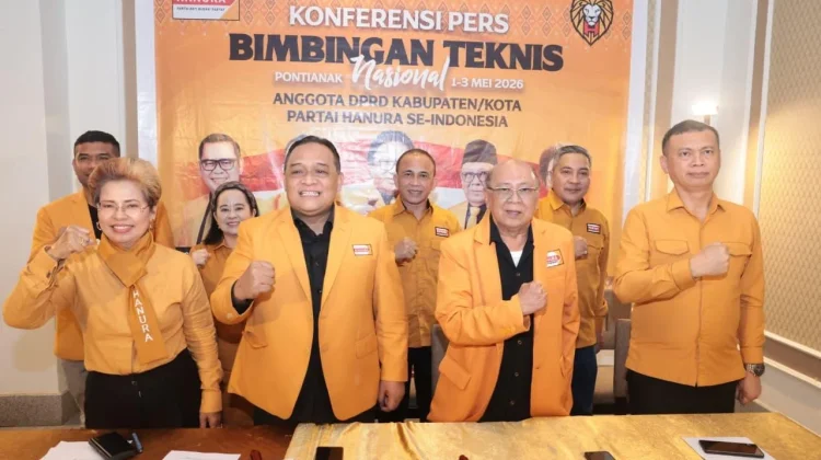 Partai Hanura Kumpulkan 525 DPRD di Pontianak, Perkuat Kapasitas dan Soliditas