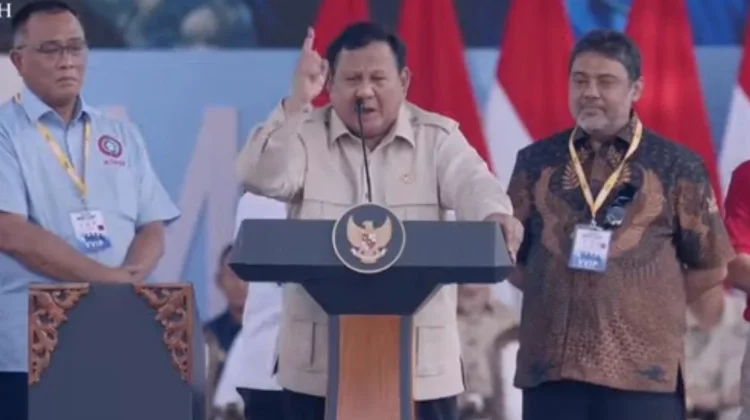 Dihadapan Buruh, Presiden Prabowo Soroti Praktik Korupsi Para Elite