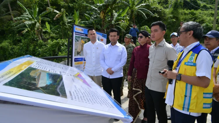 Wapres Tinjau Progres Pembangunan Bendungan Bagong