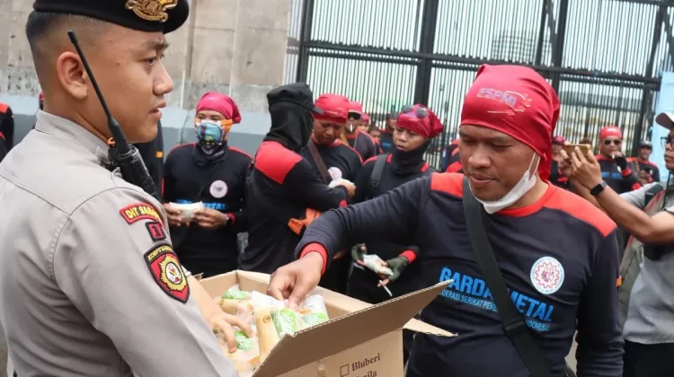 Polri Apresiasi Aksi Buruh Berjalan Tertib saat May Day 2026