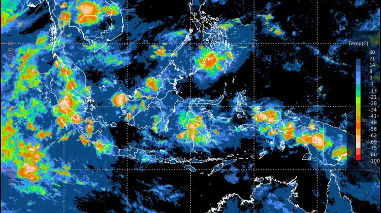 Prakiraan Cuaca Ibu  Kota Provinsi se-Indonesia, 2 Mei