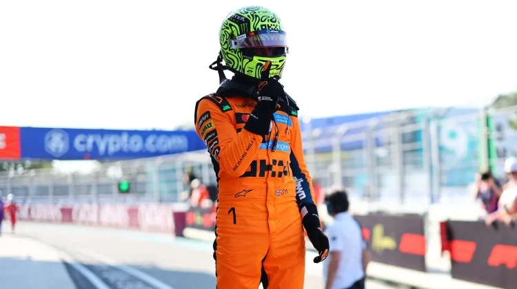Hentikan Dominasi Mercedes, Norris Rebut 'Pole' di Kualifikasi Sprint Miami