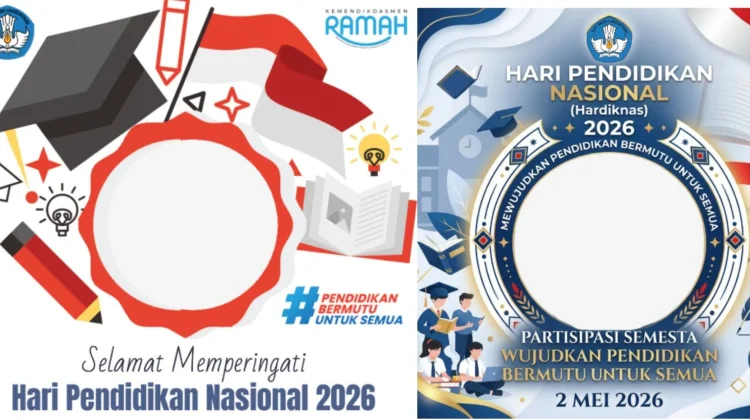 Rayakan Hardiknas 2026, Ini Link Twibbon Gratis yang Bisa Digunakan