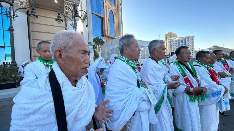 Ribuan Jemaah Haji Indonesia Tiba di Makkah