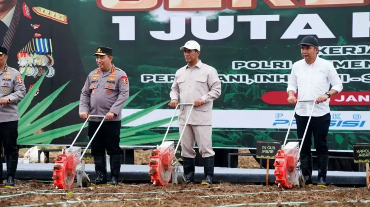 Mentan Apresiasi Akselerasi Gerakan Tanam Padi Serentak di 25 Provinsi