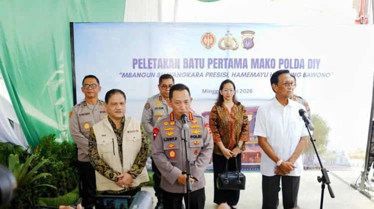 Kolaborasi Pembangunan Mapolda DIY, Kapolri Instruksikan Beri Pelayanan Optimal