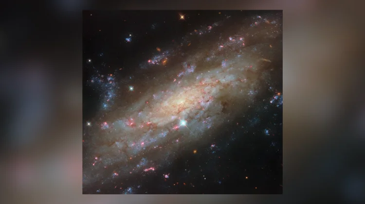 Hubble Ungkap NGC 3137, Galaksi Spiral “Laboratorium” Kelahiran Bintang