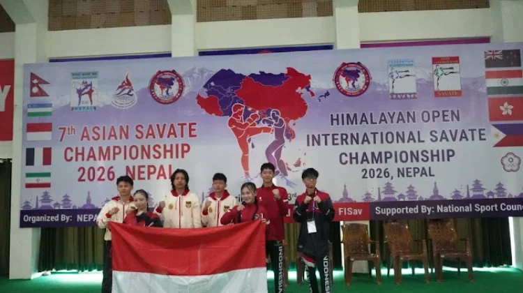 Indonesia Raih 5 Emas di Asian Savate Championship 2026
