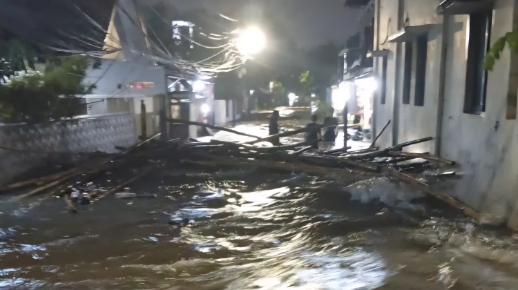 Cuaca Ekstrem, 12 Titik Banjir Kepung Tangsel