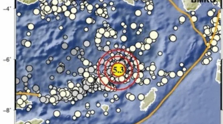 Gempa M5,3 Guncang Laut Banda, Tidak Berpotensi Tsunami