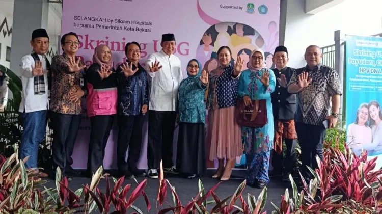 Cegah Kanker, Pemkot Bekasi dan Siloam Internasional Gelar USG Payudara Gratis