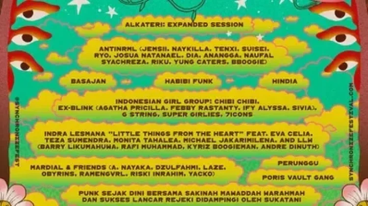 Simak Deretan Line Up Fase Pertama SYNCHRONIZE FEST 2026