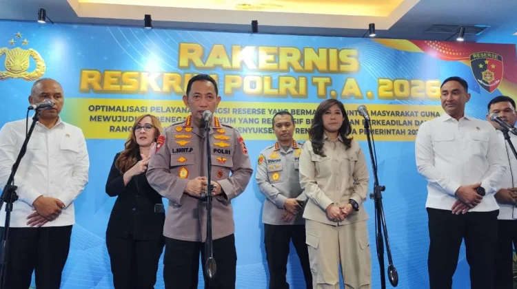 Kapolri: Rakernis Reskrim 2026 Perkuat Profesionalisme dan Penegakan Hukum