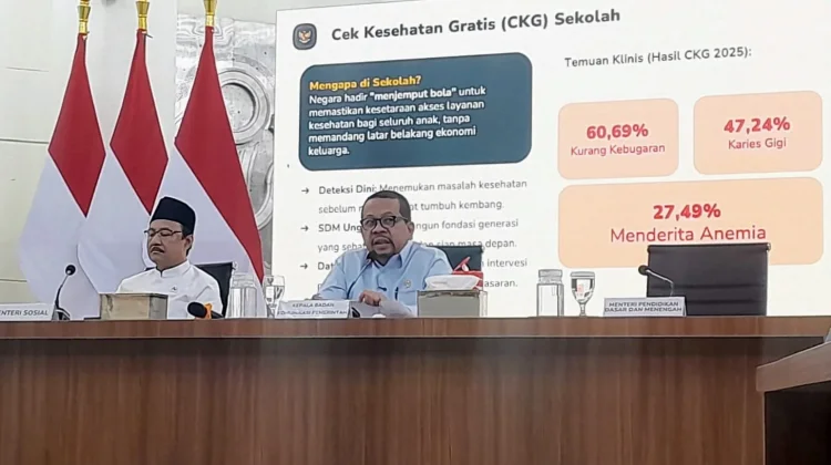 CKG Ungkap Masalah Kesehatan Siswa Terbaru per Mei 2026