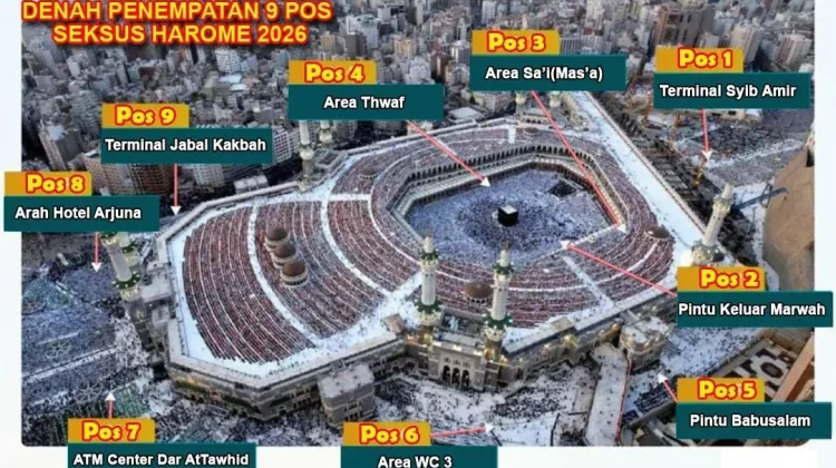 Petugas Ungkap Titik Rawan Jemaah Haji Tersesat di Haram