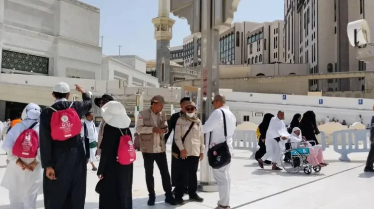 Petugas Haram Fokus Tangani Jemaah Terpisah Rombongan