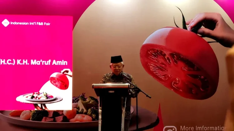 Resmikan MoreFood Expo 2026, Ma'ruf Amin Tekankan Pentingnya Industri Halal