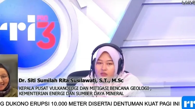 Gunung Dukono Erupsi, PVMBG Imbau Masyarakat Hati-hati