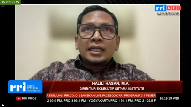 Halili: Intoleransi Jadi Tahap Awal Rantai Radikalisme di Indonesia