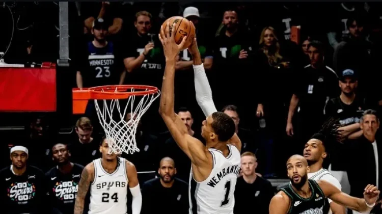 Aksi Gemilang Wembanyama Bawa Spurs Bungkam Minnesota Timberwolves