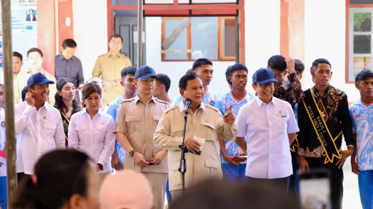 Kunjungi Kepulauan Talaud, Presiden Prabowo Janji Rawat Bandara Miangas