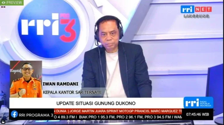 Tim SAR Temukan Petunjuk Keberadaan Dua Korban Erupsi Gunung Dukono