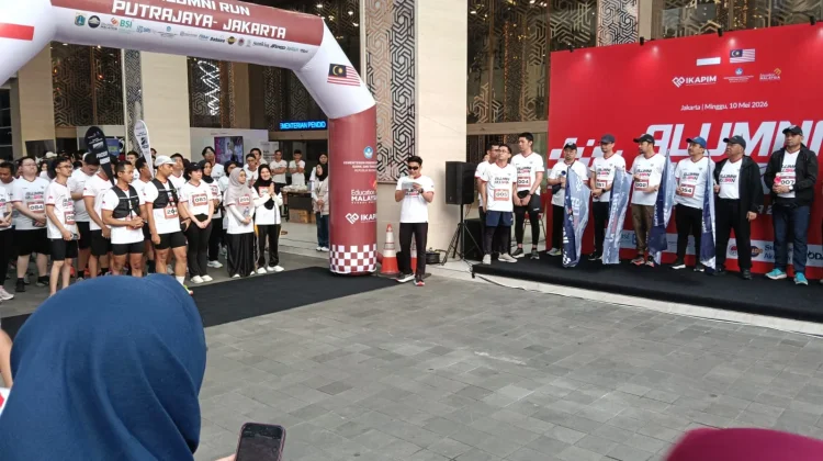 Alumni Indonesia-Malaysia Gelar Lari Serentak Jakarta-Putrajaya