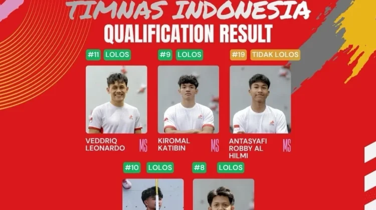 Enam Atlet Indonesia Lolos ke Final Speed World Climbing Series Wujiang