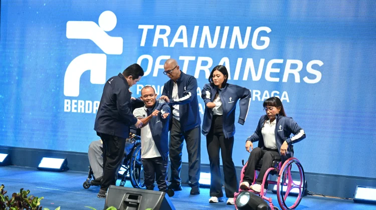 NPC Indonesia Apresiasi Pelatihan Penggerak Olahraga Disabilitas